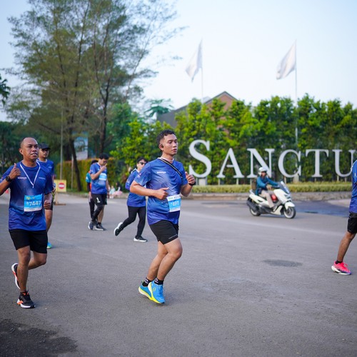 Race photo from BOGORUN 2026