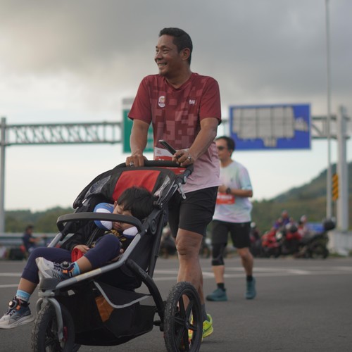 Race photo from KEDIRI HALF MARATHON 2026