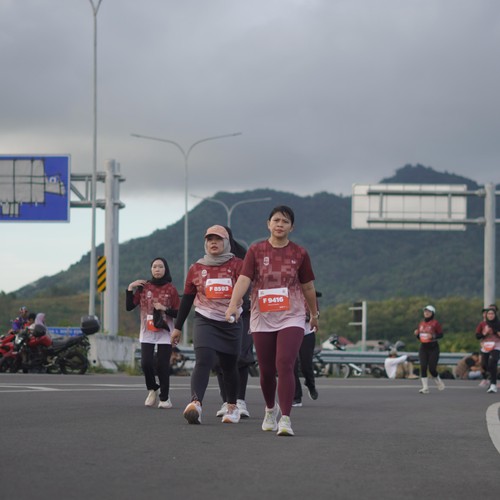 Race photo from KEDIRI HALF MARATHON 2026