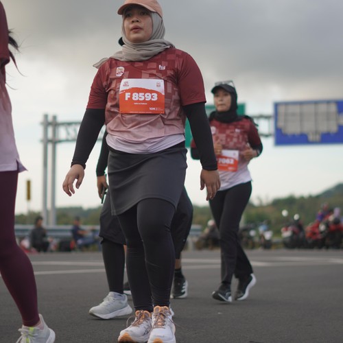 Race photo from KEDIRI HALF MARATHON 2026