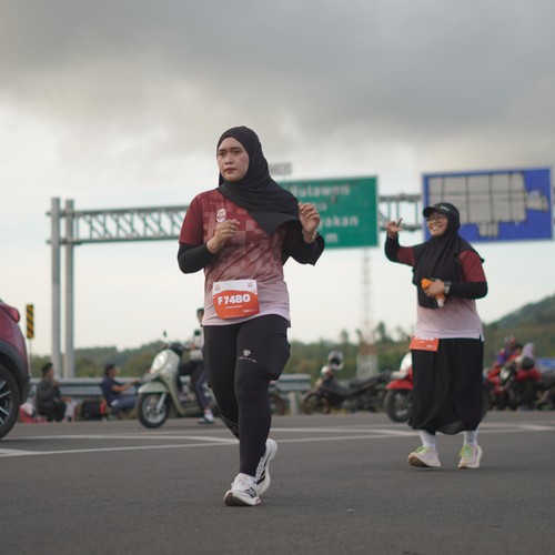 Race photo from KEDIRI HALF MARATHON 2026