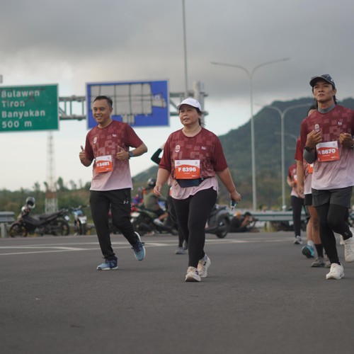 Race photo from KEDIRI HALF MARATHON 2026