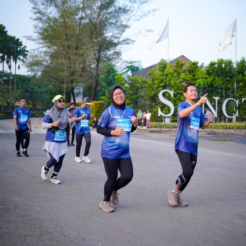 Race photo from BOGORUN 2026