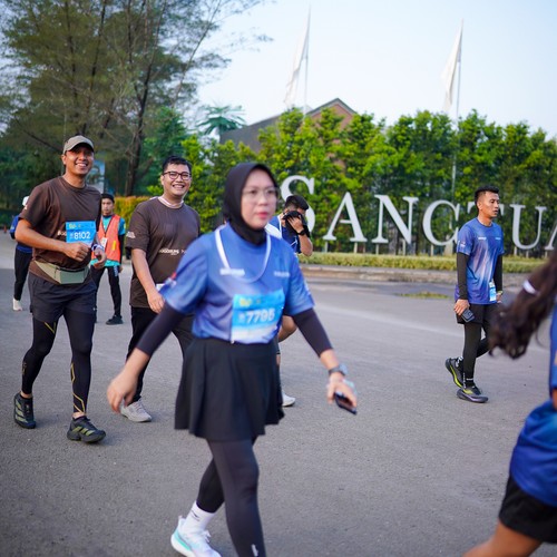 Race photo from BOGORUN 2026