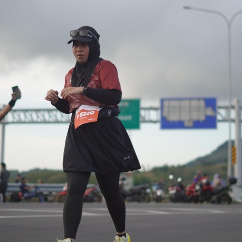 Race photo from KEDIRI HALF MARATHON 2026