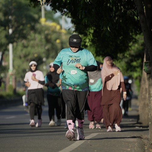 Race photo from VIBES AND STRENGTH CAMP ABR 2025