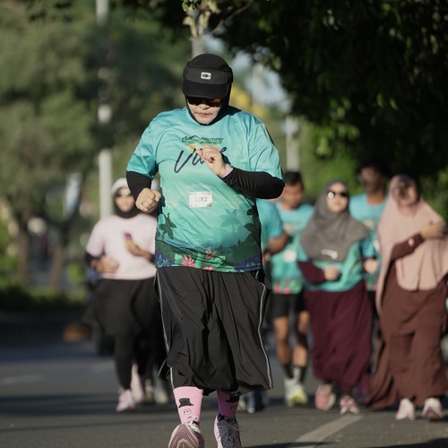 Race photo from VIBES AND STRENGTH CAMP ABR 2025