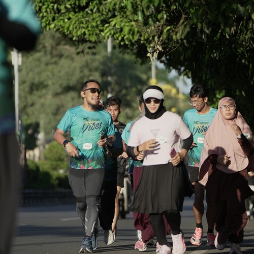 Race photo from VIBES AND STRENGTH CAMP ABR 2025