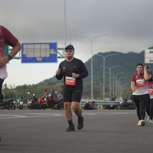 Race photo from KEDIRI HALF MARATHON 2026