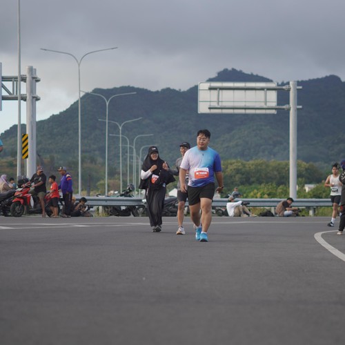 Race photo from KEDIRI HALF MARATHON 2026