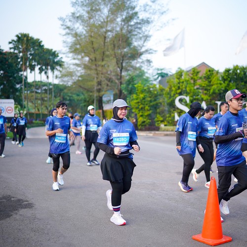 Race photo from BOGORUN 2026