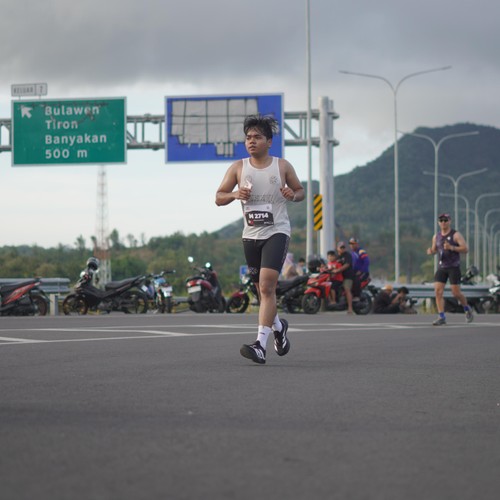 Race photo from KEDIRI HALF MARATHON 2026
