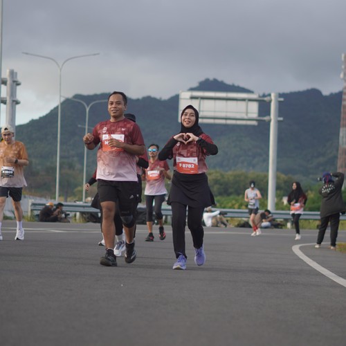 Race photo from KEDIRI HALF MARATHON 2026