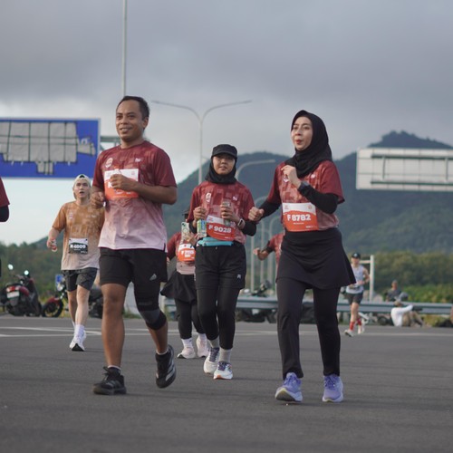 Race photo from KEDIRI HALF MARATHON 2026