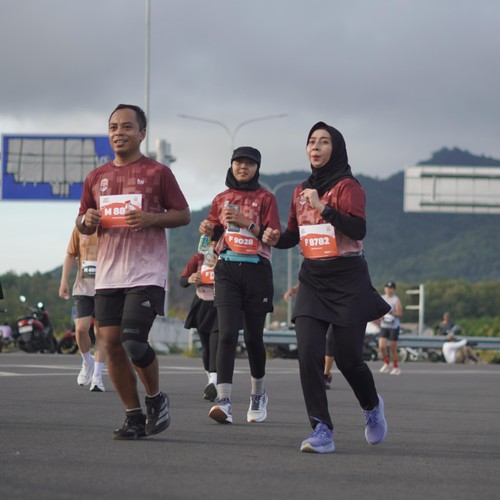 Race photo from KEDIRI HALF MARATHON 2026