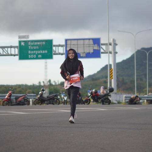 Race photo from KEDIRI HALF MARATHON 2026