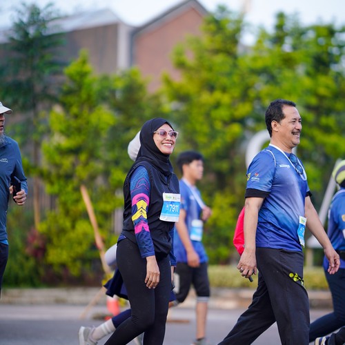Race photo from BOGORUN 2026