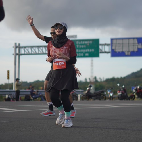 Race photo from KEDIRI HALF MARATHON 2026