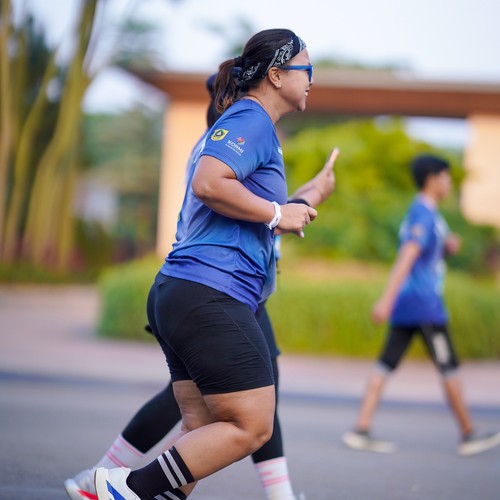 Race photo from BOGORUN 2026