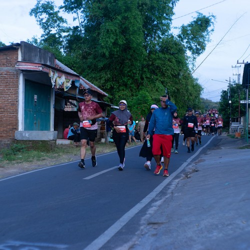 Race photo from KEDIRI HALF MARATHON 2026