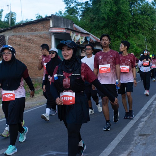 Race photo from KEDIRI HALF MARATHON 2026