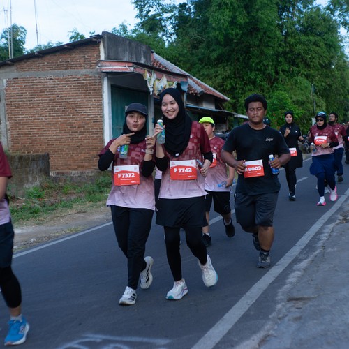 Race photo from KEDIRI HALF MARATHON 2026