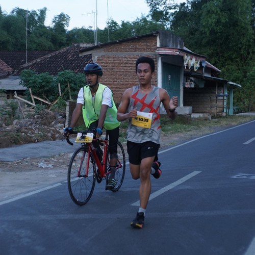 Race photo from KEDIRI HALF MARATHON 2026