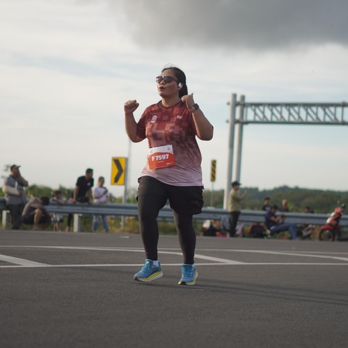 Race photo from KEDIRI HALF MARATHON 2026