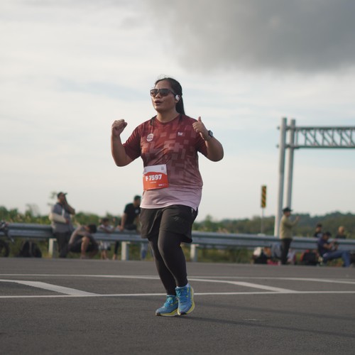 Race photo from KEDIRI HALF MARATHON 2026