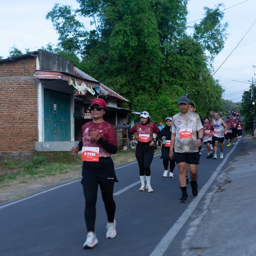 Race photo from KEDIRI HALF MARATHON 2026