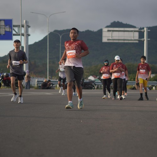 Race photo from KEDIRI HALF MARATHON 2026