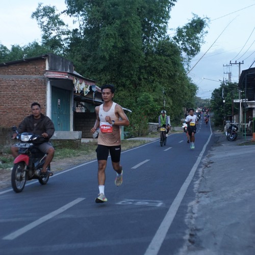 Race photo from KEDIRI HALF MARATHON 2026