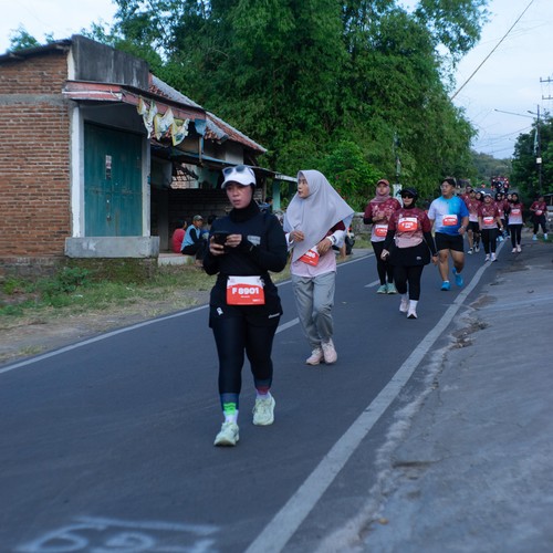Race photo from KEDIRI HALF MARATHON 2026