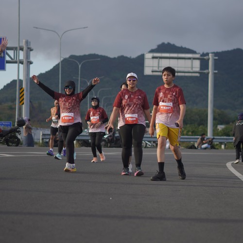 Race photo from KEDIRI HALF MARATHON 2026