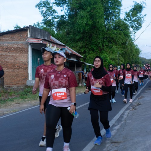 Race photo from KEDIRI HALF MARATHON 2026