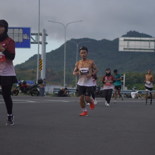 Race photo from KEDIRI HALF MARATHON 2026