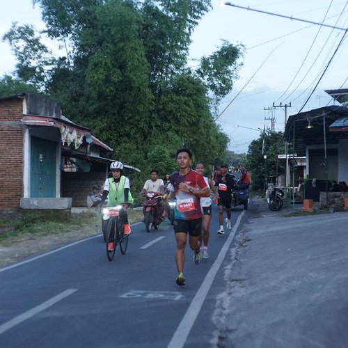Race photo from KEDIRI HALF MARATHON 2026