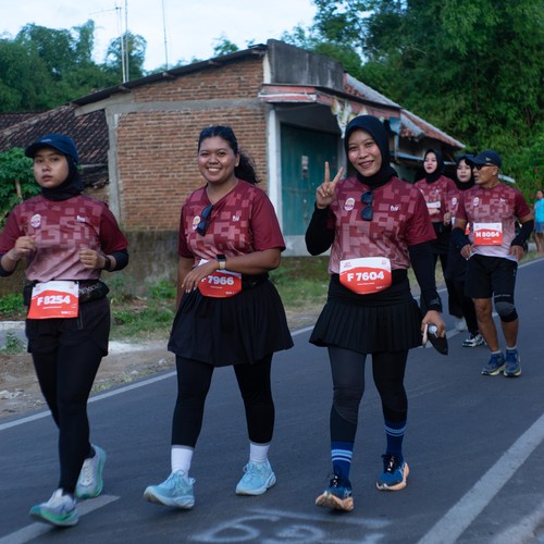 Race photo from KEDIRI HALF MARATHON 2026