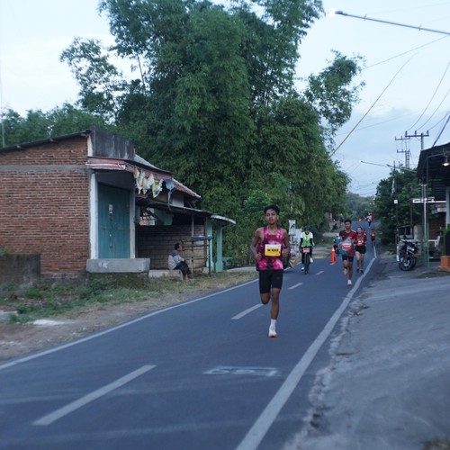 Race photo from KEDIRI HALF MARATHON 2026