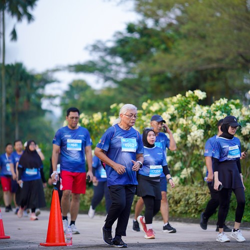 Race photo from BOGORUN 2026