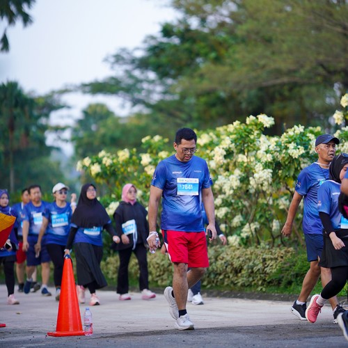 Race photo from BOGORUN 2026