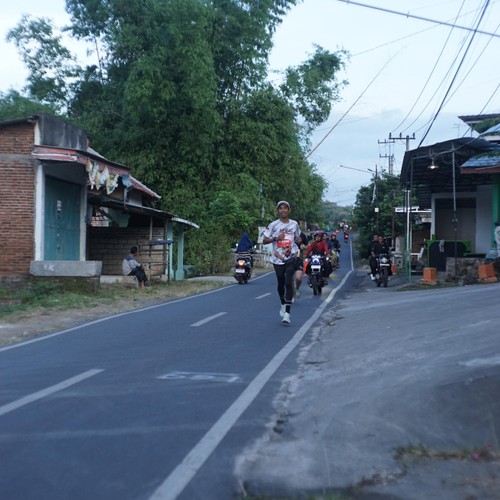 Race photo from KEDIRI HALF MARATHON 2026
