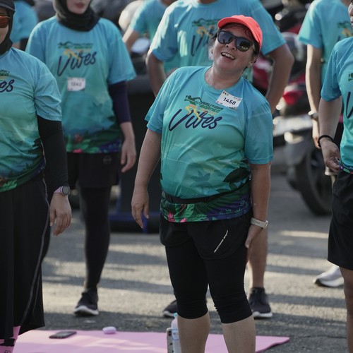Race photo from VIBES AND STRENGTH CAMP ABR 2025