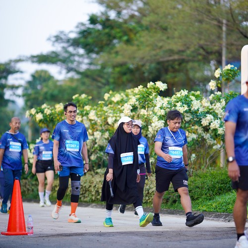Race photo from BOGORUN 2026