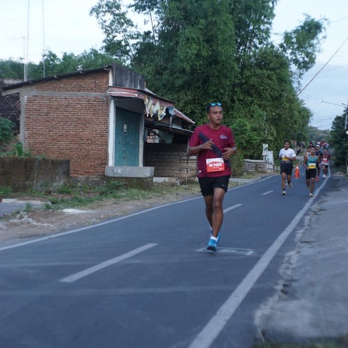 Race photo from KEDIRI HALF MARATHON 2026