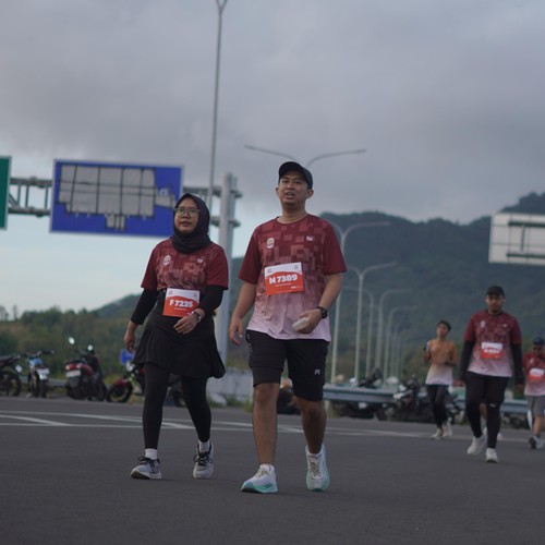 Race photo from KEDIRI HALF MARATHON 2026