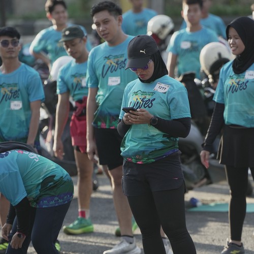 Race photo from VIBES AND STRENGTH CAMP ABR 2025