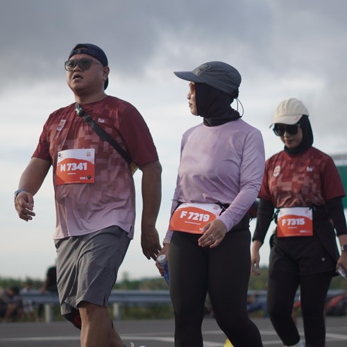 Race photo from KEDIRI HALF MARATHON 2026