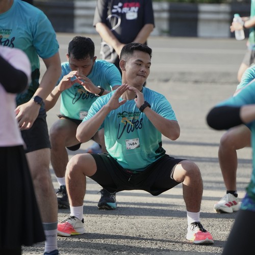 Race photo from VIBES AND STRENGTH CAMP ABR 2025