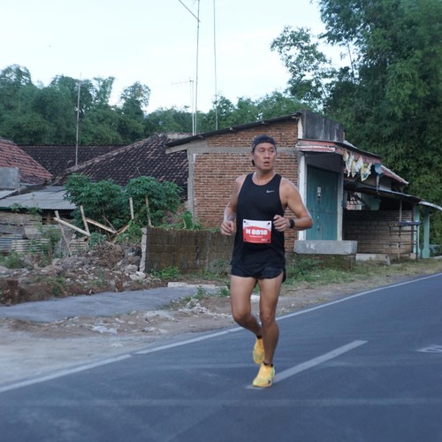 Race photo from KEDIRI HALF MARATHON 2026